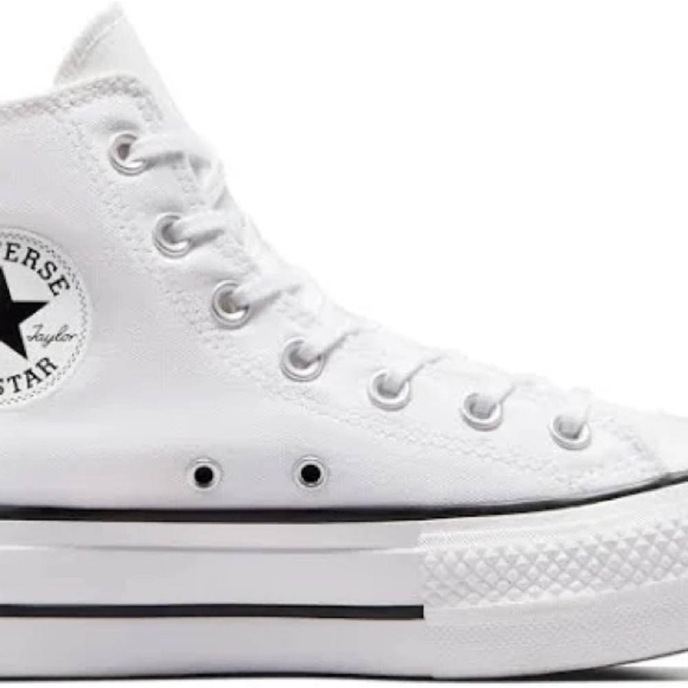 NWOT Converse Women's White High-Top Sneakers